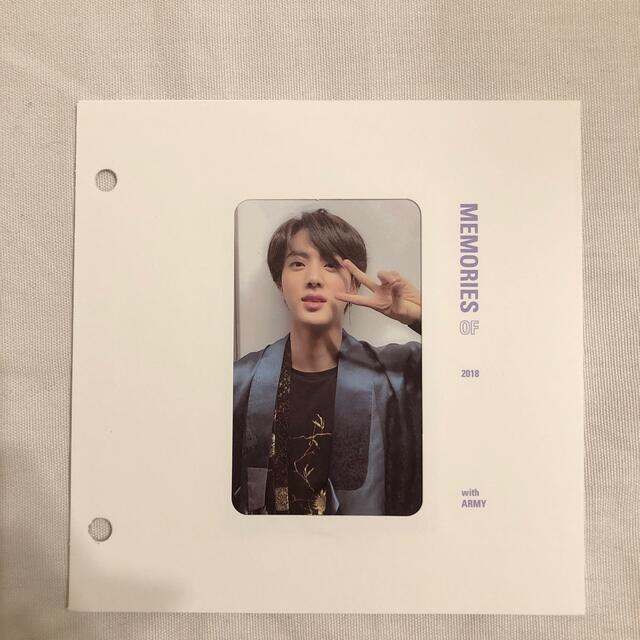 BTS トレカ JK memories of 2018-