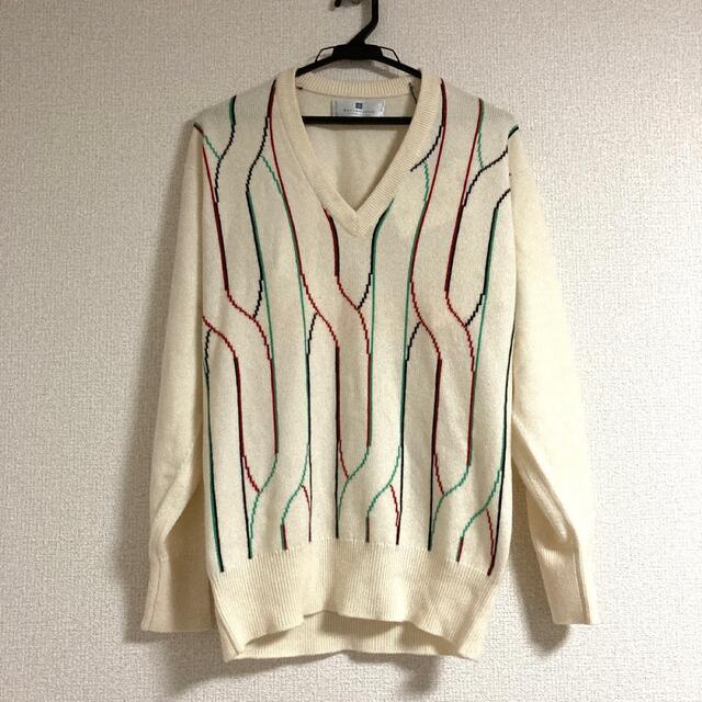 バランタインカシミヤ　BALLANTYNE　半袖　綿　セーター