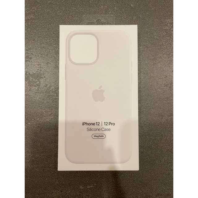 Apple iPhone 12 / 12 Proシリコーンケース 純正 ホワイト