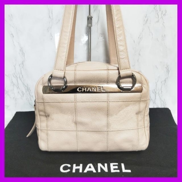 激安特価 ミニボストン シャネル ☆SSS極美品☆ - CHANEL チョコバー