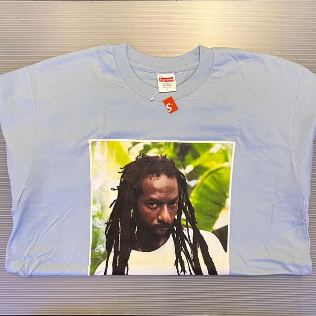 Buju Banton Tee Light blue 青色 水色 Sサイズ