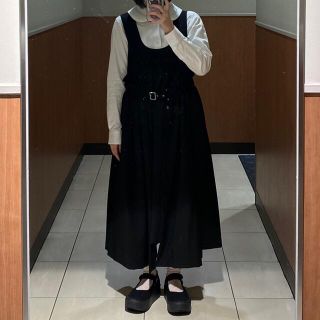 コム デ ギャルソン(COMME des GARCONS) ジャンパースカート ひざ丈 ...