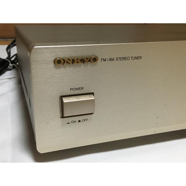 ONKYO(オンキヨー)のONKYO オンキョー AM/FMラジオチューナー フルサイズコンポ スマホ/家電/カメラのオーディオ機器(ラジオ)の商品写真