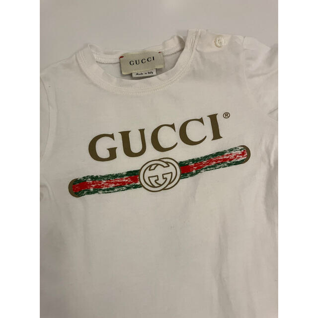 Gucci(グッチ)のgucci ロンパース　3-6m キッズ/ベビー/マタニティのベビー服(~85cm)(ロンパース)の商品写真