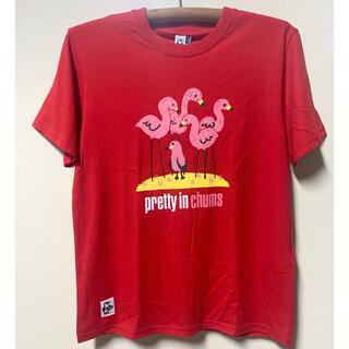チャムス(CHUMS)の新品　SALE CHUMS Flamingo Tシャツ チャムス red s(Tシャツ/カットソー(半袖/袖なし))