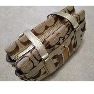 コーチ(COACH)の【ぽんず様専用】COACH ミニボストンバッグ№ M0871-F11637(ボストンバッグ)