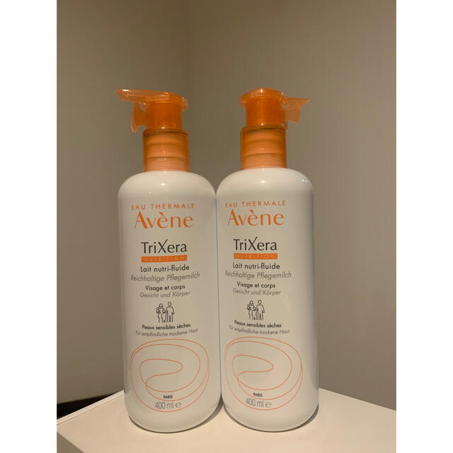 Avene(アベンヌ)の【新品未開封】アベンヌ トリクセラNT フルイドミルク 400ml 2本 コスメ/美容のボディケア(ボディクリーム)の商品写真