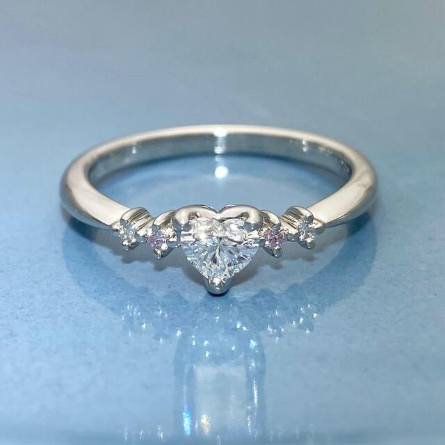 供え 新品未使用 PT950 高純度天然ダイヤモンド0.2ct 一個石 シンプル ...