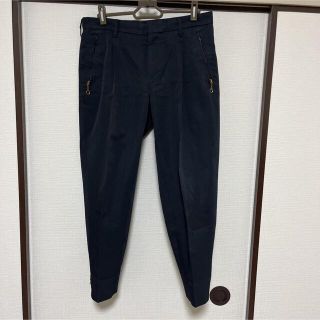 kolor 14ss エステルウーリーギャバ テーパードパンツ 名作-