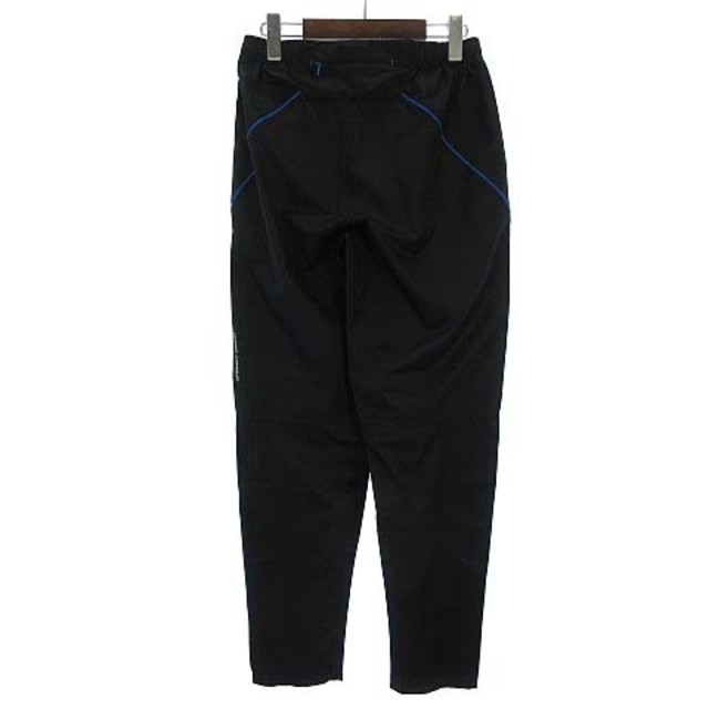 UNDER ARMOUR(アンダーアーマー)のアンダーアーマー ジャージ セットアップ 上下ロゴ 黒 青 M ■SM0 メンズのスーツ(セットアップ)の商品写真