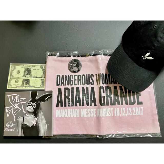 クーポンで半額☆2280円! 【アリアナ】Ariana Grande キャップ DWツアー コンサート特典 通販 アリアナグランデ ツアー キャップ