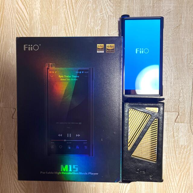 Fiio M15 FIO-M15-B 純正ケース付き