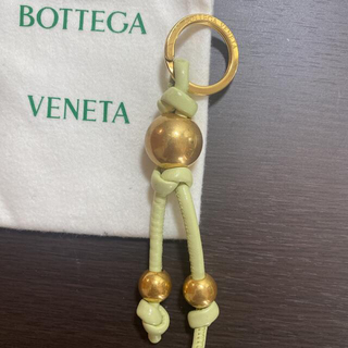 ボッテガヴェネタ(Bottega Veneta)のBottega Veneta キーリング　レモンウォッシュド(キーホルダー)