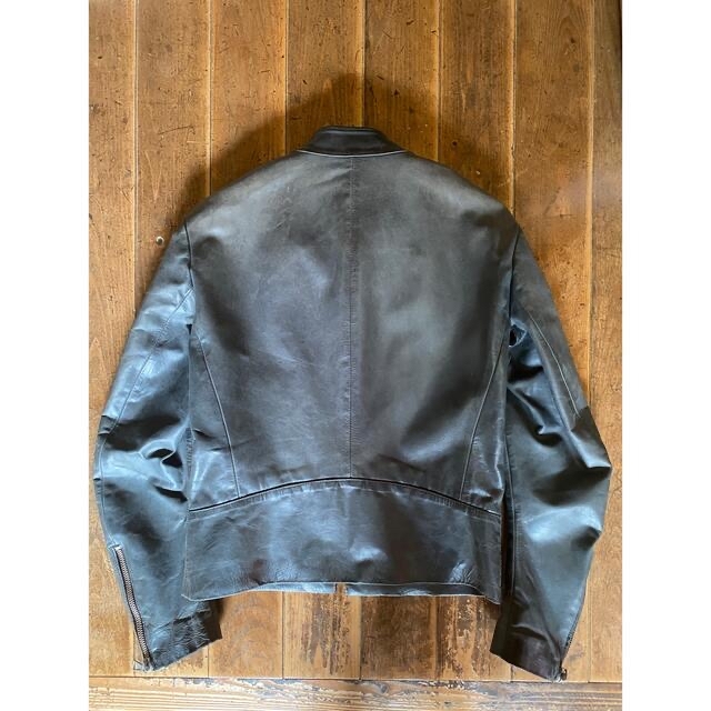 Maison Martin Margiela 八の字 レザーライダースジャケット