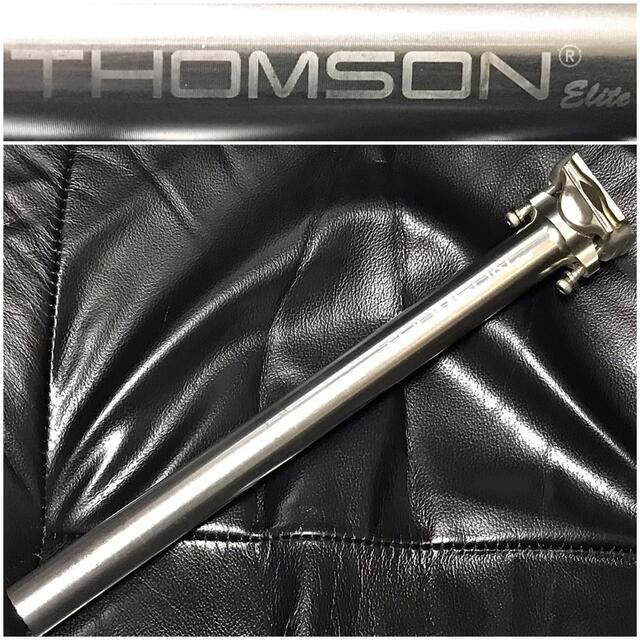 THOMSONトムソンELITE送料込シートポスト27.2×330mm軽量アルミ スポーツ/アウトドアの自転車(パーツ)の商品写真