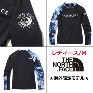 ザノースフェイス(THE NORTH FACE)の海外✨ ノースフェイス ラッシュガード レディース UVカット M K359A(Tシャツ(長袖/七分))