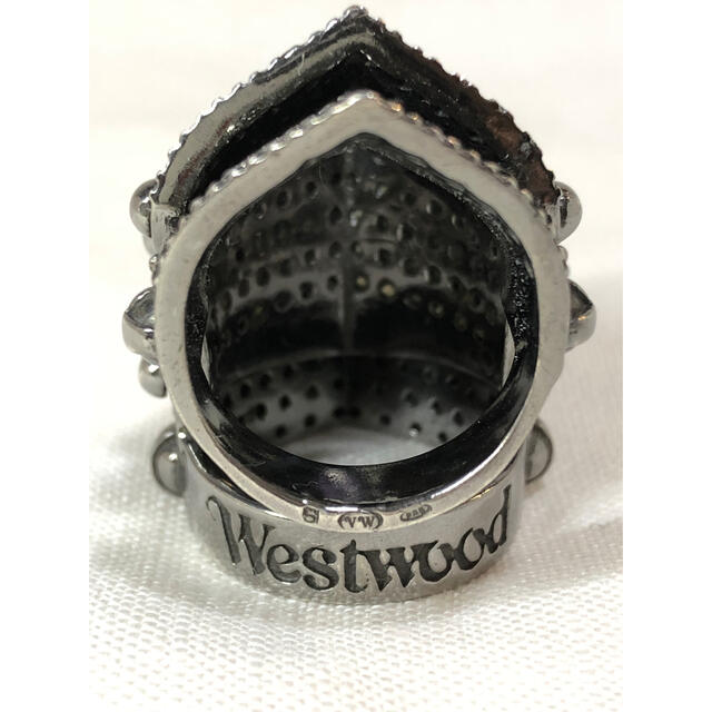 Vivienne Westwood(ヴィヴィアンウエストウッド)のVivienneWestwood ディアマンテ　アーマーリング レディースのアクセサリー(リング(指輪))の商品写真