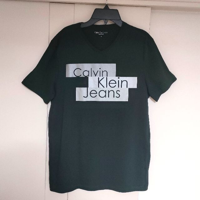 calvin klein jeans Vネックカットソー　サイズXL