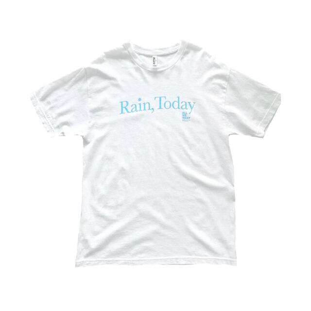 all we want aww magazine RAIN TEE Lサイズ