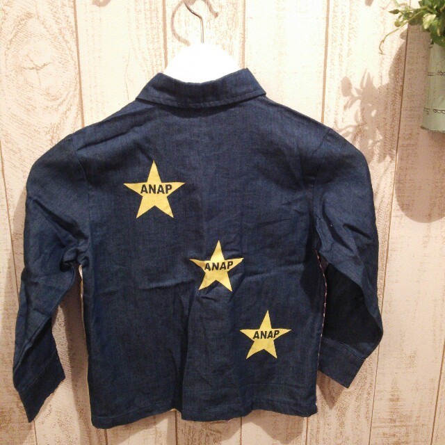 ANAP Kids(アナップキッズ)のANAP ｵｼｬﾚstarｼｬﾂ★120 キッズ/ベビー/マタニティのキッズ服男の子用(90cm~)(その他)の商品写真