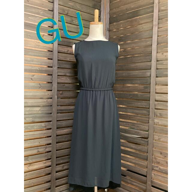 GU(ジーユー)の【送料無料】GU アシンメトリーワンピース レディースのワンピース(その他)の商品写真