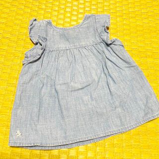 ラルフローレン(Ralph Lauren)のラルフローレン　フリルトップス　80cm(シャツ/カットソー)