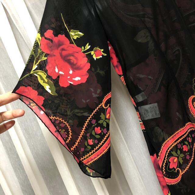 ????お洋服SALE????新品未使用????Otto????シースルー花柄チュニックワンピース???? 2