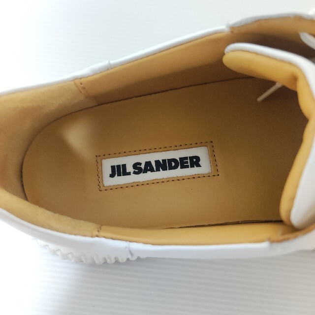 Jil Sander(ジルサンダー)のジルサンダー ラバーソールスニーカー ホワイト 36 レディースの靴/シューズ(スニーカー)の商品写真