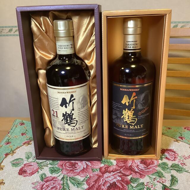 ニッカウイスキー　NIKKA 鶴 箱付　700ml  2本セット