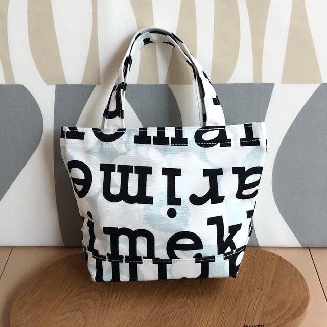 新品 marimekko Ahkera ピエニ ウニッコ ロゴトートバッグ