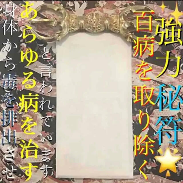 護符✨◉百病を治す秘符◉[無病息災、病魔退散、心身守護、開運招来