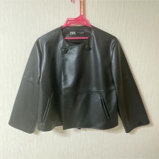 ザラ(ZARA)のZARA ジャケット(ノーカラージャケット)