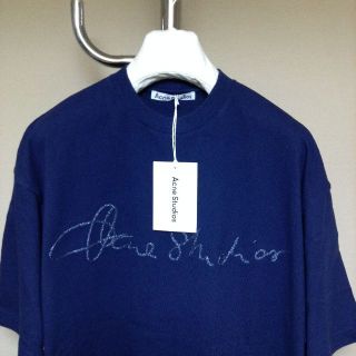 アクネストゥディオズ(Acne Studios)の新品 XS Acne Studios 21aw ロゴ Tシャツ 2902(Tシャツ/カットソー(半袖/袖なし))