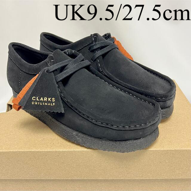 Clarks - クラークス オリジナルス Wallabee ワラビー Clarks 黒 ロー