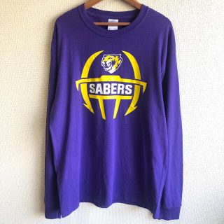 SABERS　タイガー　プリント　ロンＴ　長袖　PORT & COMPANY(Tシャツ/カットソー(七分/長袖))