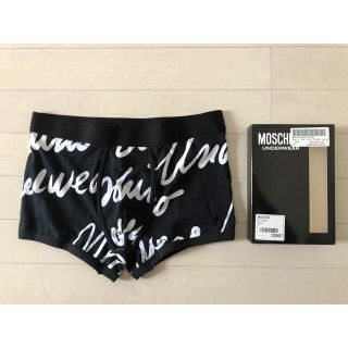 MOSCHINO UNDERWEAR ボクサーパンツ (ブラック / Sサイズ)(ボクサーパンツ)