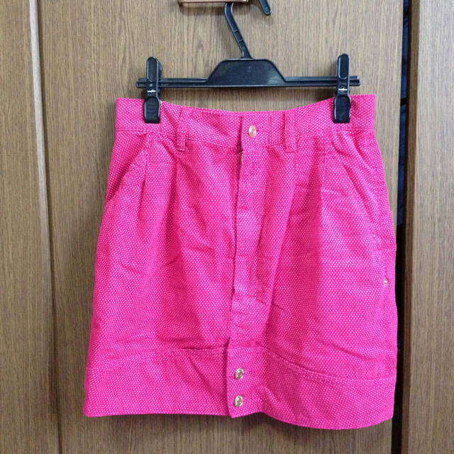 jevous enprie!(ジュヴゾンプリ！)のピンクドットスカート ジュウゾンプリ レディースのスカート(ミニスカート)の商品写真