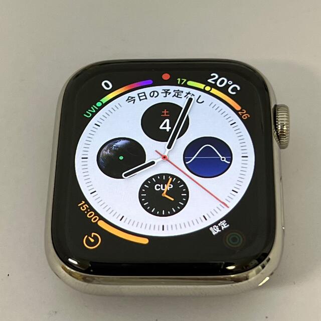 W397 Apple Watch Series4 44mmスチール　セルラー