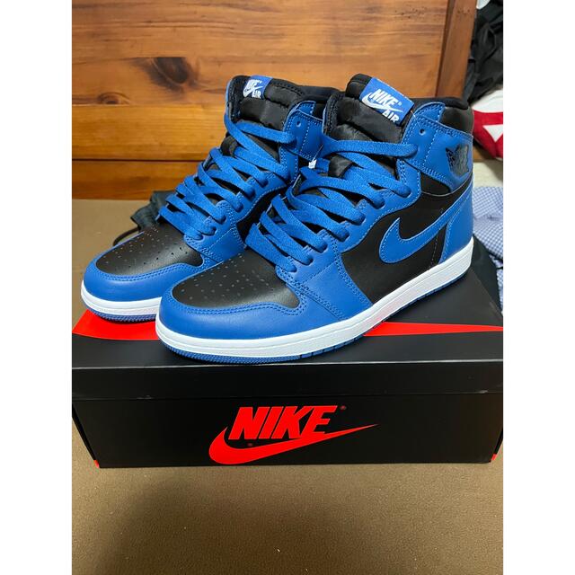 jordan 1 black marina blue NIKE スニーカー