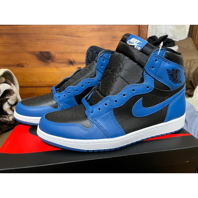 NIKE(ナイキ)のjordan 1 black marina blue NIKE スニーカー メンズの靴/シューズ(スニーカー)の商品写真