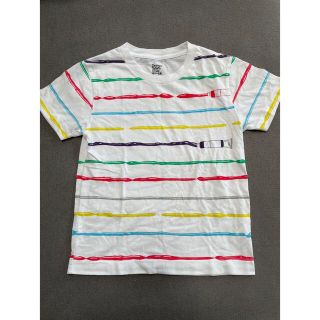 グラニフ(Design Tshirts Store graniph)のグラニフ　120センチ　絵の具柄　半袖ティシャツ(Tシャツ/カットソー)