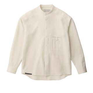 ザノースフェイス(THE NORTH FACE)のAXESQUIN ELEMENTS ウールコットンのバンドカラーシャツ(シャツ/ブラウス(長袖/七分))