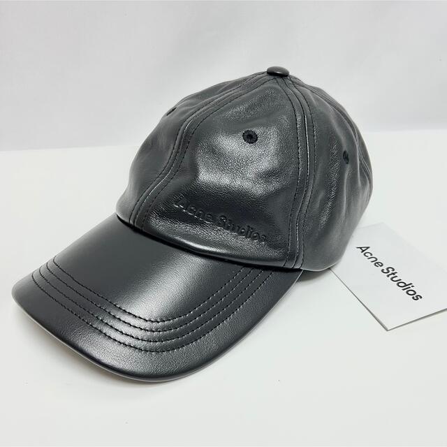 Acne Studios - 新品 アクネ ストゥディオズ レザー キャップ CAP 帽子