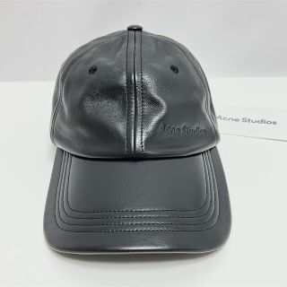 Acne Studios - 新品 アクネ ストゥディオズ レザー キャップ CAP 帽子