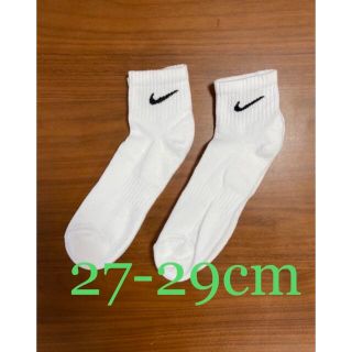 ナイキ(NIKE)のNIKE 2足組 靴下 クウォーター 27.0cm 29(ソックス)