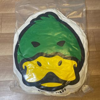 HUMAN MADE DUCK FACE RUG SMALL "Green"