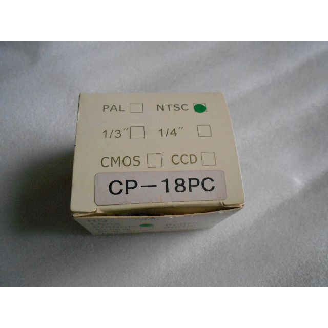 超小型カラーCMOSピンホールカメラ　CP-18PC
