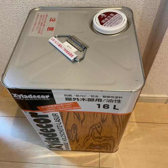 通信販売 塗料 日本エンバイロケミカルズ キシラデコール 16L #111 ウォルナット