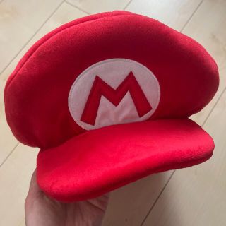 ニンテンドウ(任天堂)のユニバ マリオ 帽子(キャラクターグッズ)