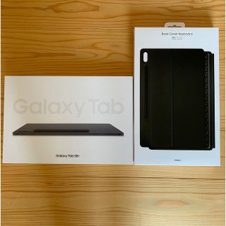 ギャラクシー(Galaxy)の美品！国内版Galaxy tab s8＋と純正キーボードカバーセット(タブレット)